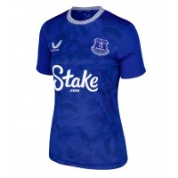 Camiseta Everton Ashley Young #18 Primera Equipación Replica 2024-25 para mujer mangas cortas